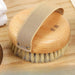 Lean Legs Body Brush with Bristle Head - Household Bath Scrub Tool for Skin and Beauty