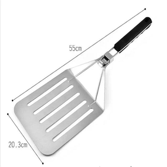 Aluminum Pizza Peel Shovel and Cheese Cutter Set with Extendable Handle