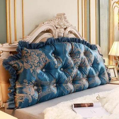 Royal Elegance Luxe Bedside Backrest Cushion with Washable Cover – Ultimate Comfort for a Dreamy Bedroom Escape