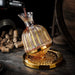 Crystal Wine Decanter Set with 360° Rotating Feature for Enhanced Aeration