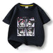 Kawaii Kuromi Anime Kids Summer T-Shirt - Cute Cartoon Tee for Boys and Girls