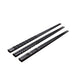 Sophisticated Black Fiberglass Chopsticks - Non-Slip Utensils for Sushi and Asian Dishes