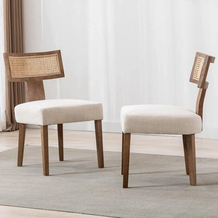 Dining Room Sets, 4 Set, Modern Dinings Chair with Wood Legs