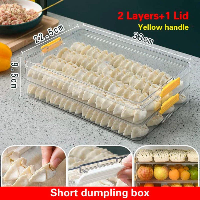 Ultimate Kitchen Storage Solution: Keep Bread, Dumplings, and Veggies Fresh in Freezer-Safe Containers