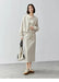 Women's Chic Autumn Knit Jacket and Skirt Set