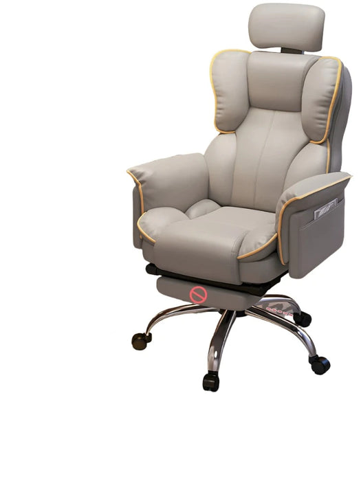 Premium Ergonomic Leather Recliner Chair with Adjustable Comfort Features