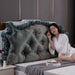 Royal Elegance Luxe Bedside Backrest Cushion with Washable Cover – Ultimate Comfort for a Dreamy Bedroom Escape