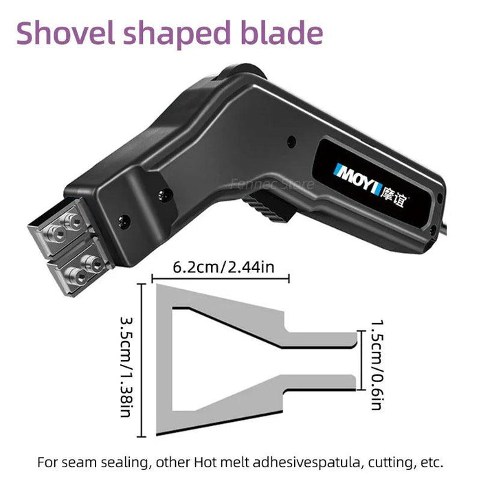 Adjustable Temperature Electric Fabric and Foam Cutter with Universal Plug Compatibility