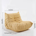 Caterpillar Serenity Lounge Chair - Chic Single Sofa for Every Setting