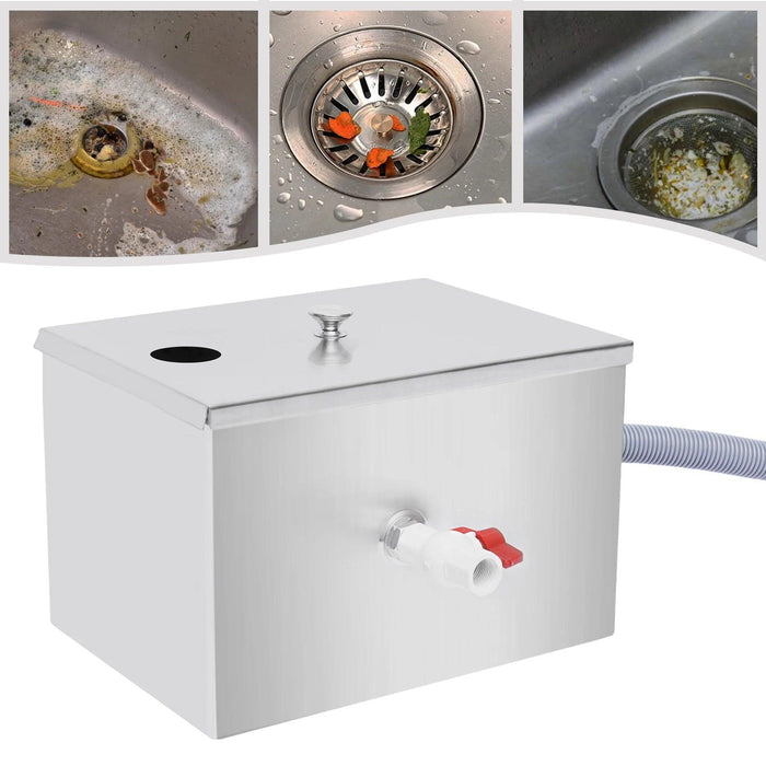 High-Performance Stainless Steel Grease Trap Interceptor - Efficient Oil and Wastewater Separator