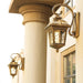 Elegant Waterproof Outdoor Wall Lantern for European-Style Gardens and Patios