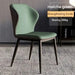 Nordic Luxury Genuine Leather Dining Chair with Contemporary Design