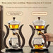 Elegant Automatic Infuser Glass Tea Pot with Magnetic Water Control