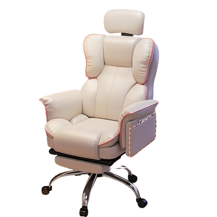 Premium Ergonomic Leather Recliner Chair with Adjustable Comfort Features