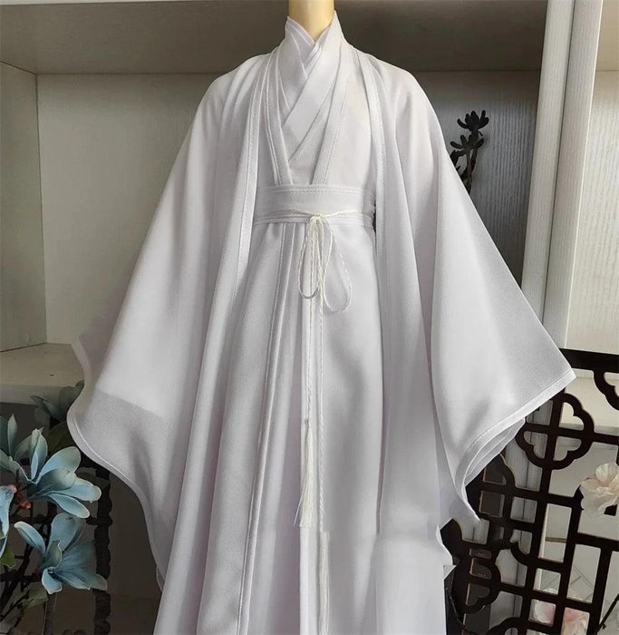 Customize Hanfu Dress for 1/6 Men Hanfu Chinese Ancient White Suit