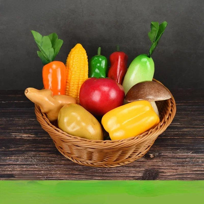 Lifelike Kitchen Vegetable Display Models - Decorative Artificial Ornaments for Culinary Education