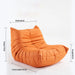 Caterpillar Relaxation Sofa - Stylish Single Lounge Chair for Any Space