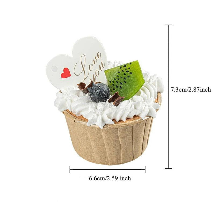 Realistic Handmade Faux Cream Cupcake for Photography Props and Decorative Displays