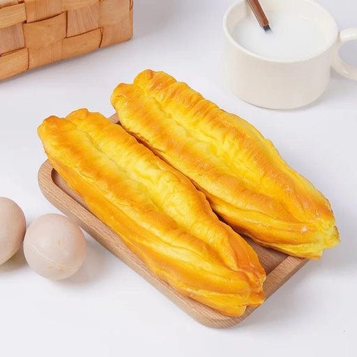 Lifelike PU Dough Stick Decoration - Realistic Fried Snack Replica for Home and Restaurant Use