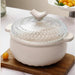 Premium Glass Ceramic Casserole Pot - Your Essential Kitchen Companion for Masterful Cooking