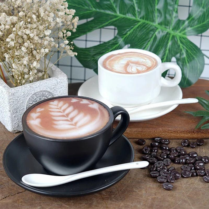 Realistic Decorative Cappuccino Cup for Elegant Home and Event Displays