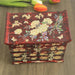 Luxurious Mother of Pearl Jewelry Storage Box with Velvet Lining and Elegant Multi-Drawer Design