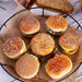 Lifelike Hamburger Cake Replica for Home Decor and Photography - 1PC PU+PVC Fake Food Prop