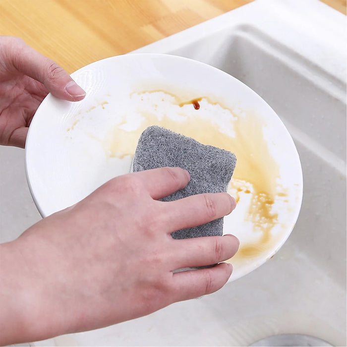 Eco-Friendly Dual-Sided Kitchen Scrub Sponges - Heavy-Duty Cleaning Pack