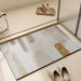 Elegant Diatomite Bath Mat Ensemble - Chic Water-Absorbing Toilet Set