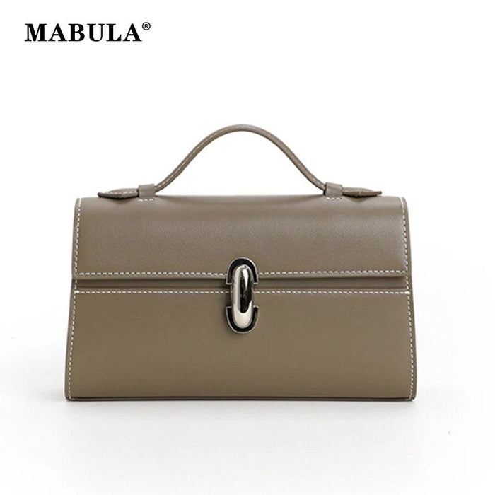 Luxe Genuine Leather Women's Satchel Handbag