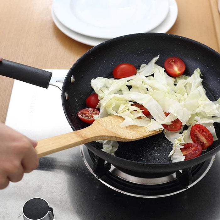 Eco-Friendly Bamboo Kitchen Utensil Set - Versatile Cooking Tool Collection