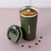 Smart Insulated Coffee Mug with LED Temperature Indicator - 380/510ml Stainless Steel Cup