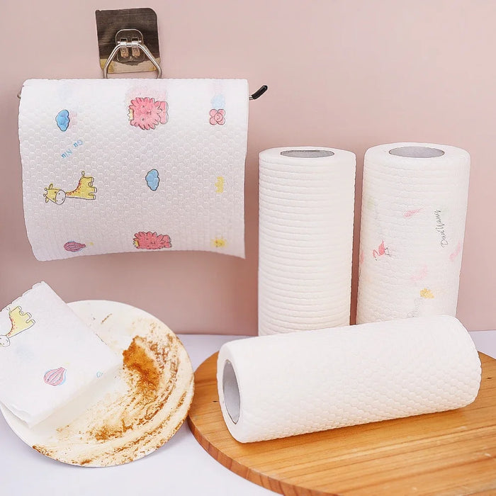 Kitchen Cleaning Wipes Bundle with Hanging Storage Solution - Home Essentials