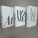 Elegant 3-Piece Decorative Faux Book Set for Home Décor