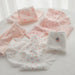 Charming Pink Strawberry Bow-Embellished Cotton Underwear for Women and Students