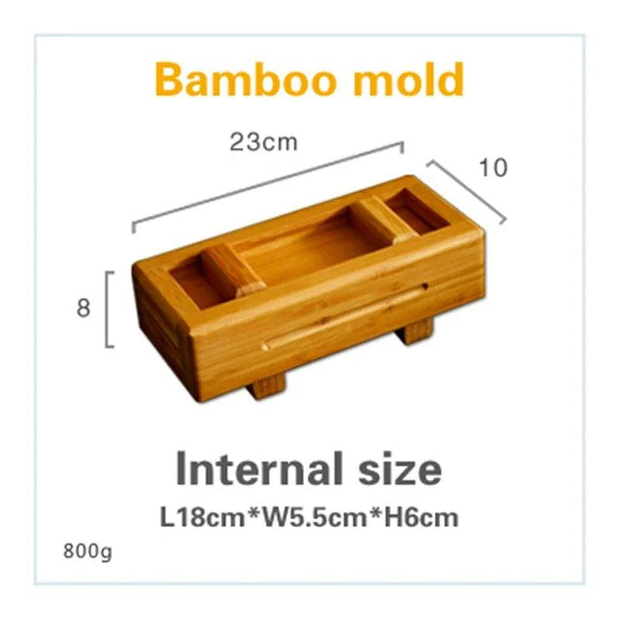 Bamboo Culinary Crafting Kit for Sushi & Lasagna - Revolutionize Your Home Cooking