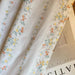 French Floral Cotton Rod Pocket Curtains for Kitchen & Bath – Retro Short Blinds & Partitions