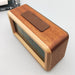 Stylish Wooden Alarm Clock with Temperature and Calendar - Ideal Decorative Gift for Home or Office