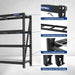 Heavy-Duty 4-Tier Metal Garage Storage Rack - 7200 lbs Load Capacity