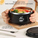 1000ml Insulated Stainless Steel Ramen Bowl with Lid - Perfect for Instant Noodles, Salads, and Soups for 1-2 People