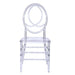 Elegant 20-Piece Transparent Acrylic Chair Set for Special Events