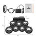 Portable Foldable Electronic Drum Set with Accessories for Practice Anywhere