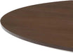 Chic Walnut Round Dining Table from SAFAVIEH Home Couture Collection