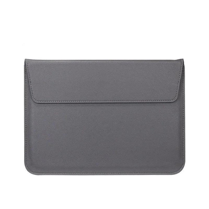 Sleek PU Leather Laptop Sleeve - Compatible with MacBook and Huawei - Chic Tech Accessory for Everyday Use