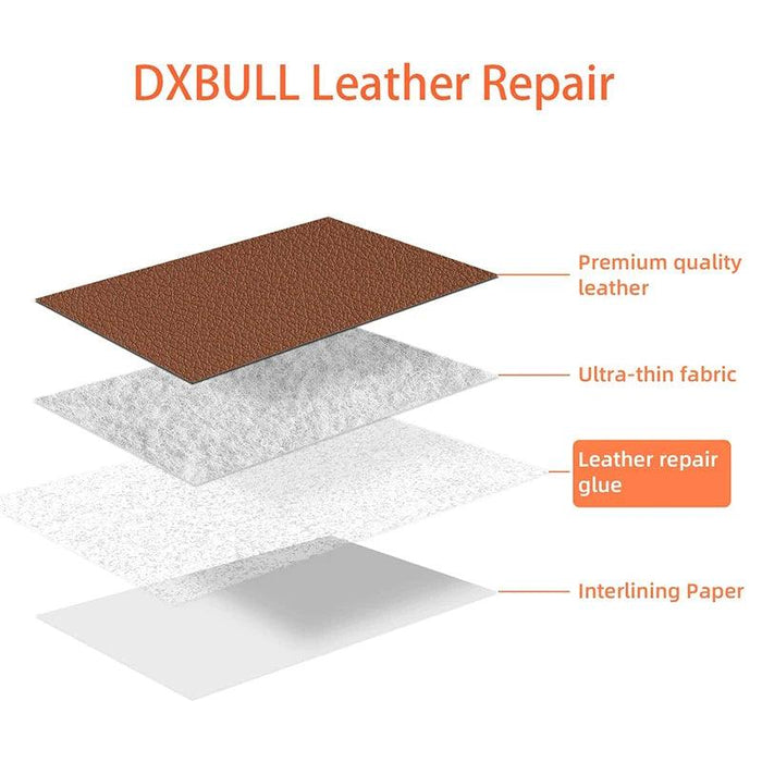 Self-Adhesive PU Leather Restoration Patch for Quick Furniture and Bag Repairs