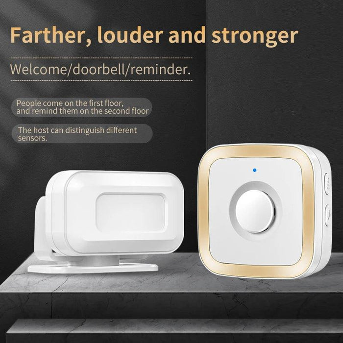 Smart Wireless Security Doorbell System with Motion Detection and Night Vision