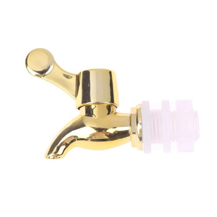 Elegant Golden Beverage Dispenser Tap - Perfect Accessory for Any Event