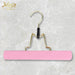 Double-Sided Wooden Hanger for Hair Extensions and Garments with Swivel Hook