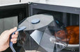 Ultimate Microwave Protection: Diamond Cut Cover for Mess-Free Heating