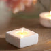 Elegant Dual-Sided Marble Candle Holder for Exquisite Home and Event Decor